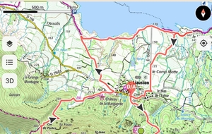 Mont Liausson et Lac du Salagou 9.7 km Dn 386