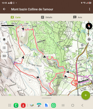 Randonnée journée MontBazin Collines de la Moure 11km 3h 35 dn+ 245m