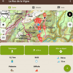 Roc de la vigne Saint Guilhem le Desert