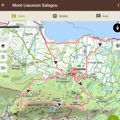 Mont Liausson et Lac du Salagou 9.7 km Dn 386